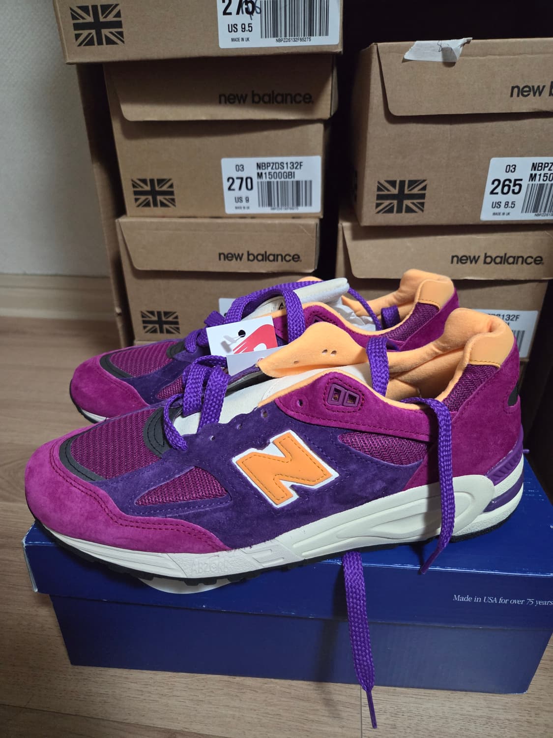 뉴발란스 USA M990PY2 275 새상품 상품이미지1