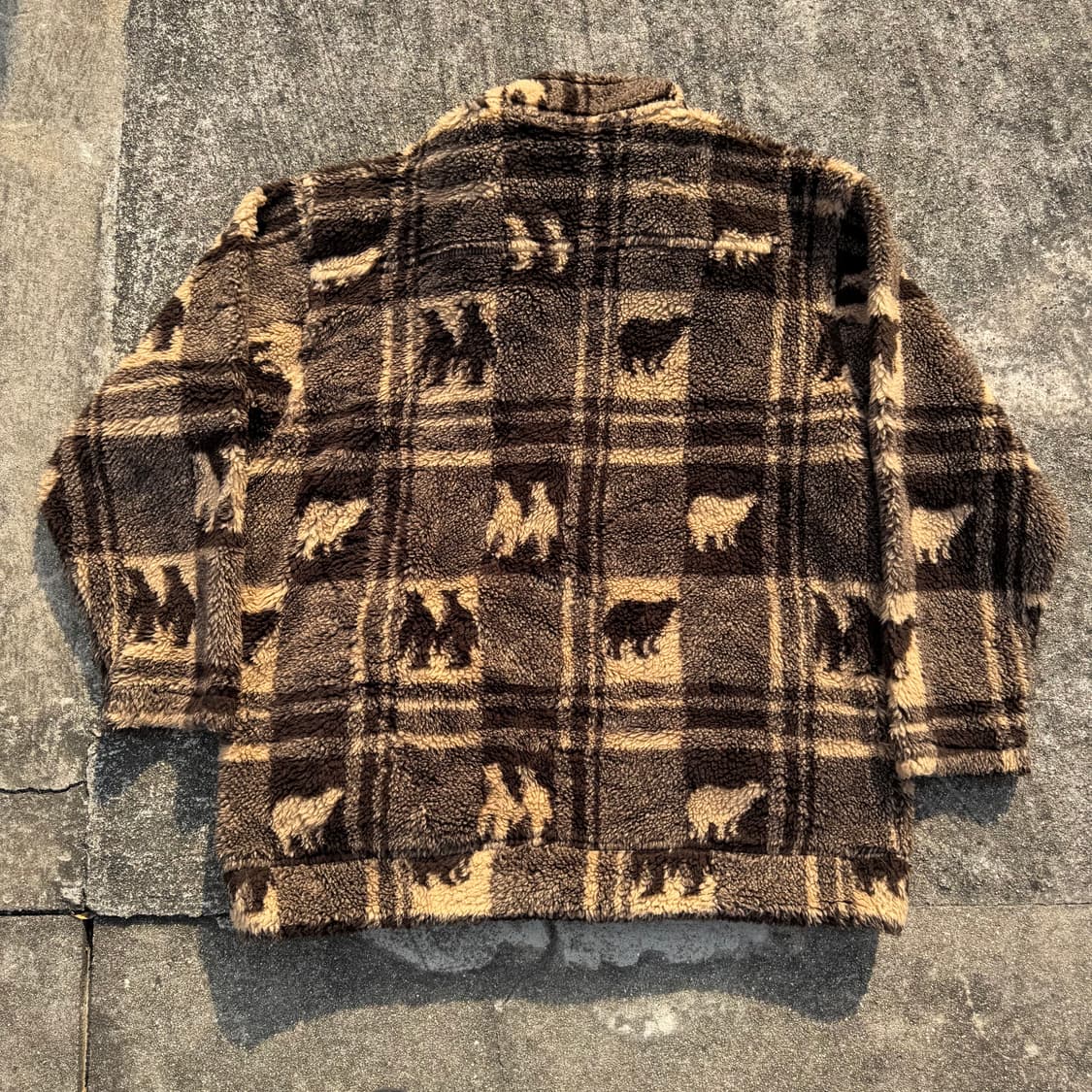[L~XL] Woolrich 울리치 후리스 하프집업 자켓 상품이미지3