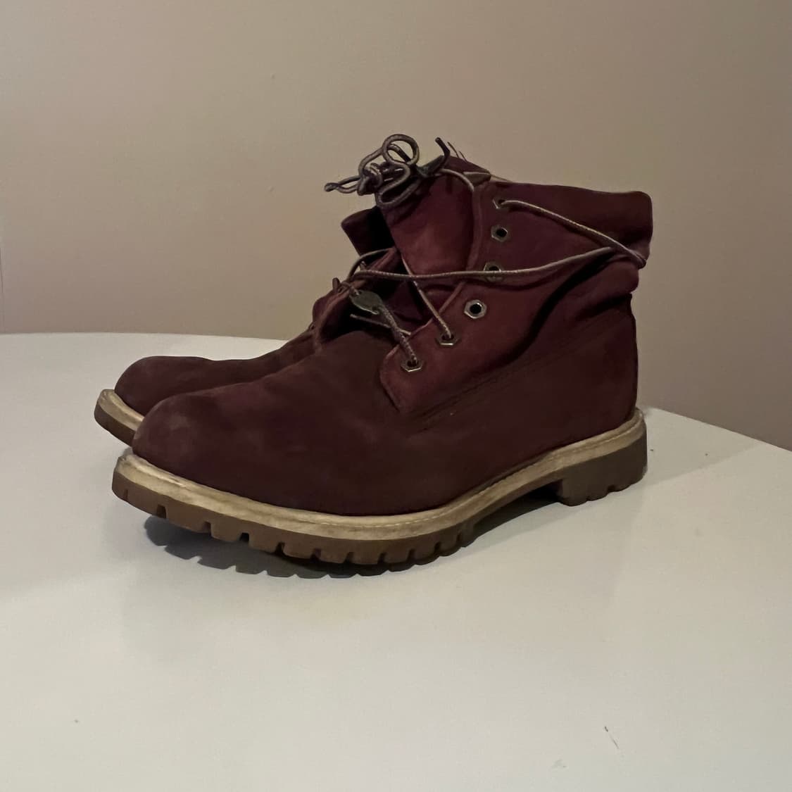 팀버랜드 롤탑 버건디 상품이미지1