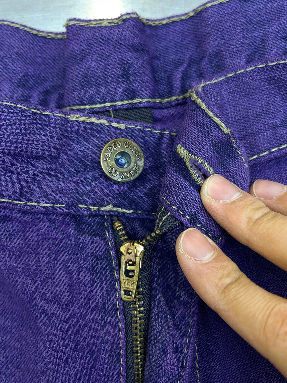 페이디드 글로리 퍼플 카펜터 데님  상품이미지6
