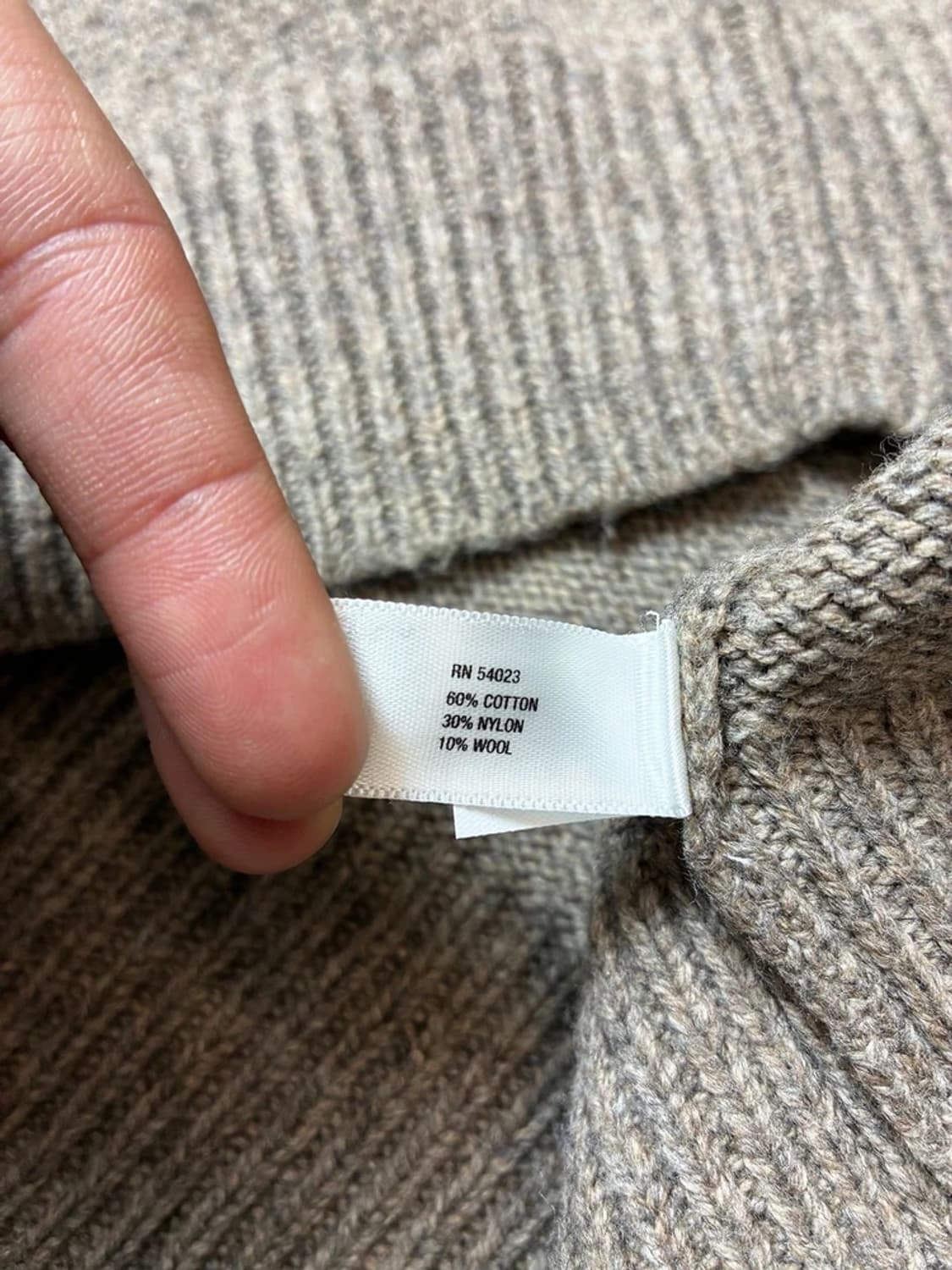 갭 GAP 00's Mock Neck 1/4 버튼 니트 PN7869 상품이미지8