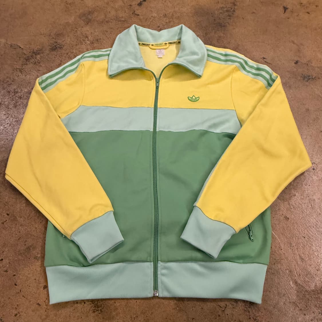 아디다스 파스텔 노초 레몬 민트 져지 트랙탑 상품이미지2