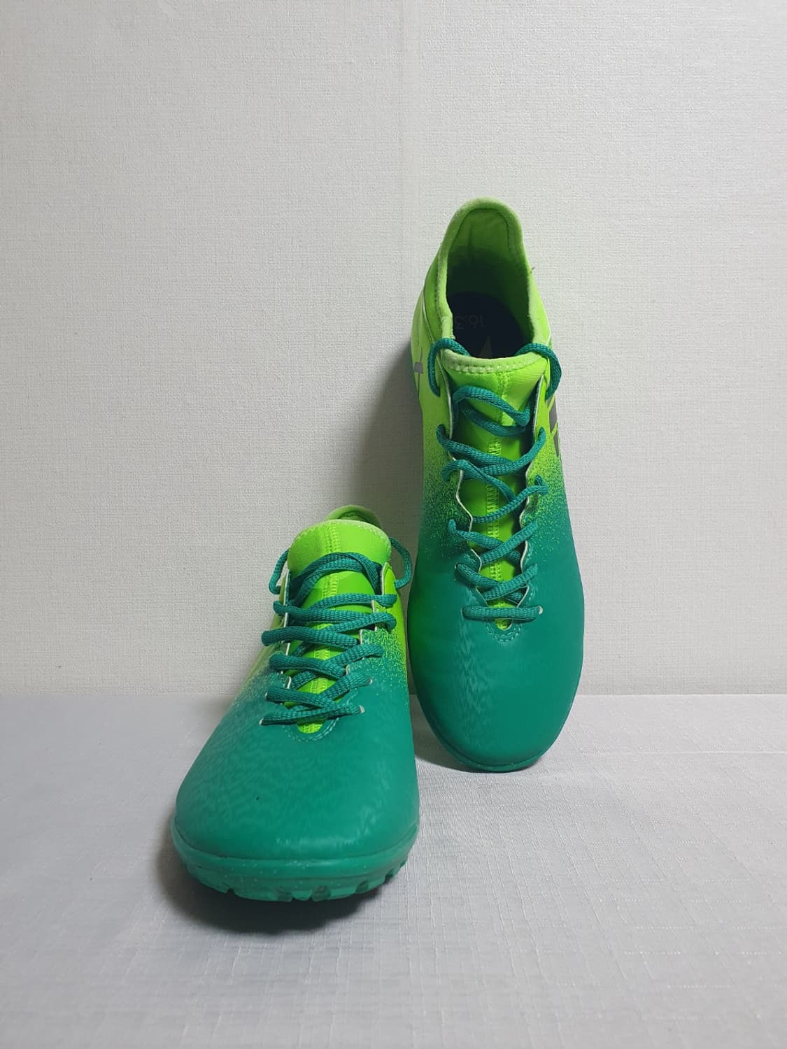 270mm 아디다스 X 16.3 TF 그린 풋살화  상품이미지2