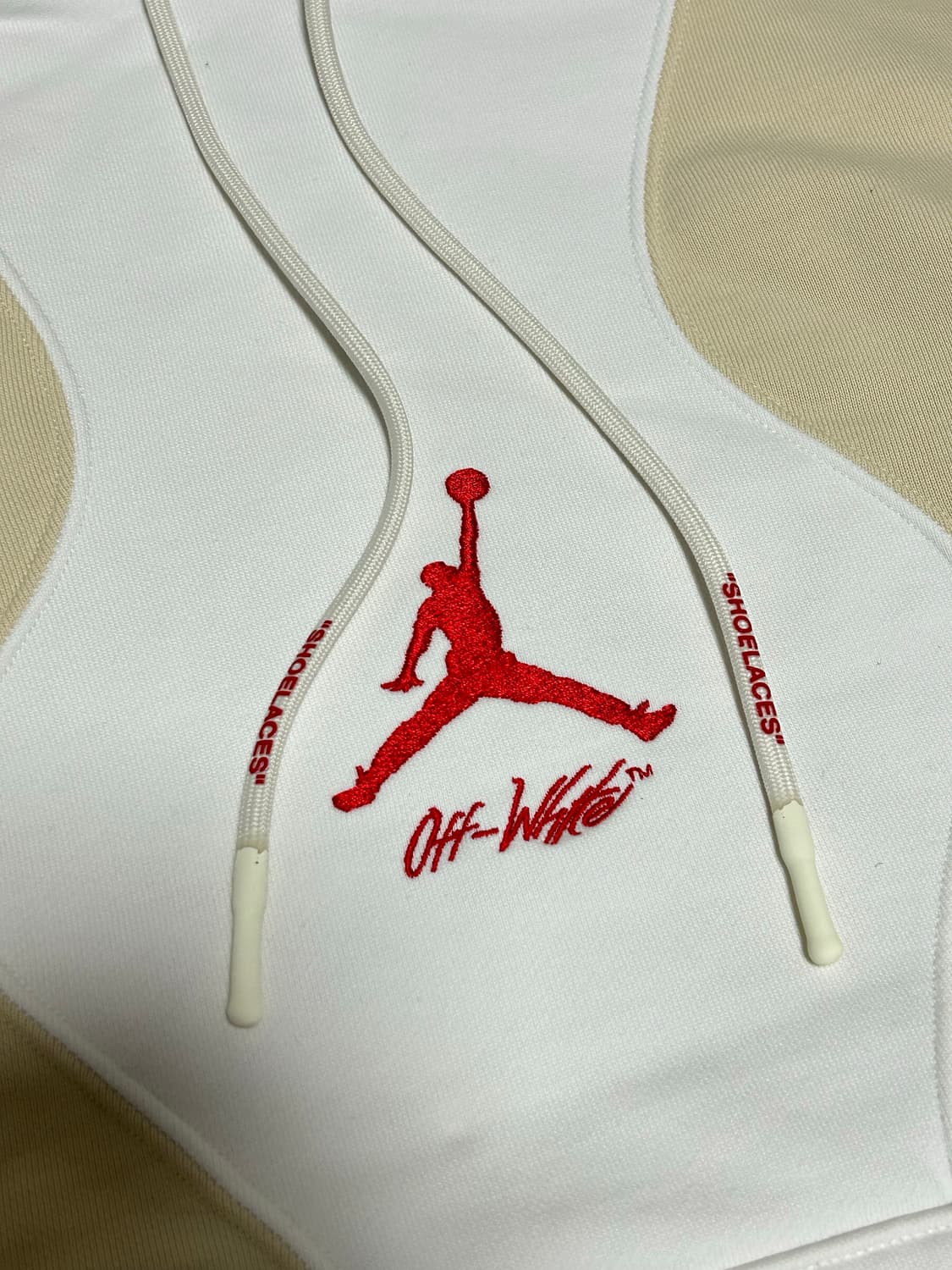 Jordan x off-white 플리스 풀오버 후디 상품이미지2