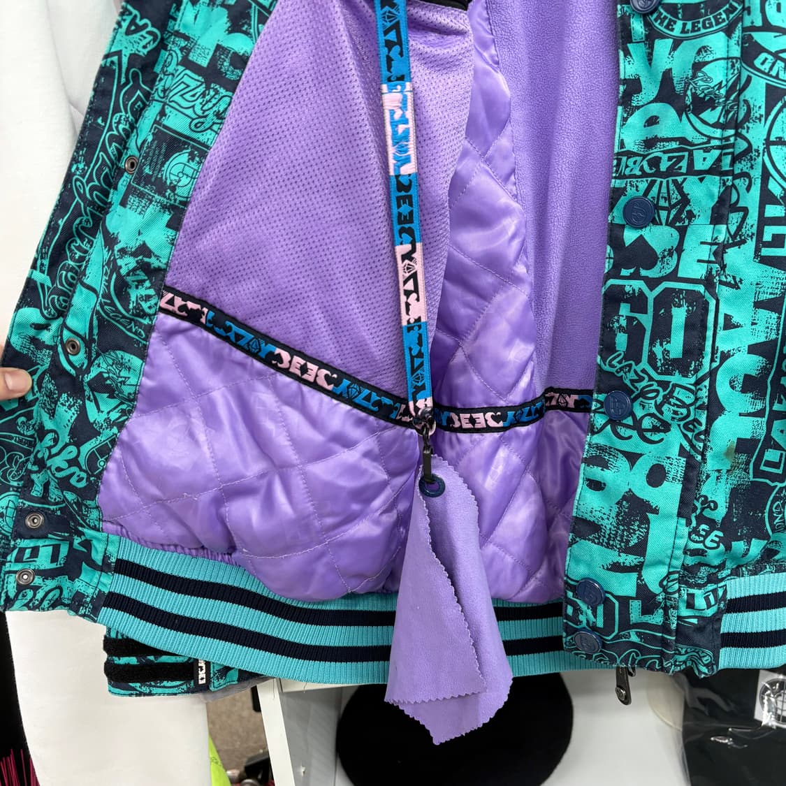 (L) 레이지비 올오버 프린팅 올드스쿨 스키 점퍼 상품이미지4