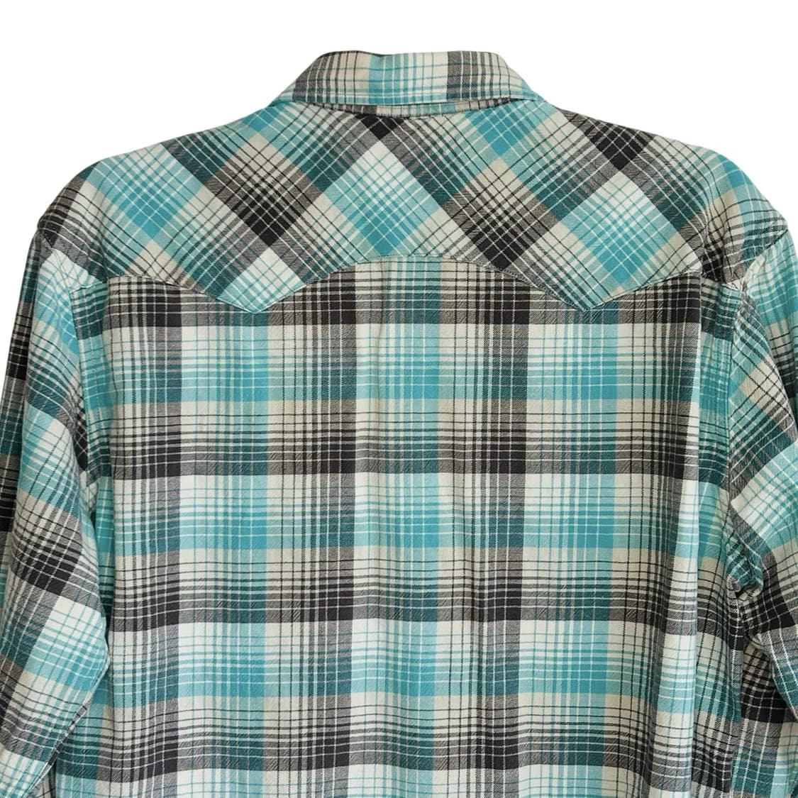 RRL 더블알엘 슬림핏 플레이드 트윌 웨스턴 셔츠 상품이미지9