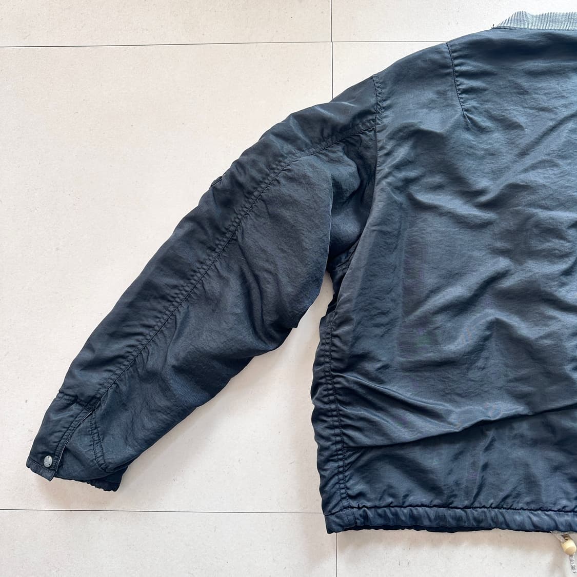 80s 데자토 Dezert+ 레드라벨 나일론 블루종 MA-1 자켓 상품이미지9