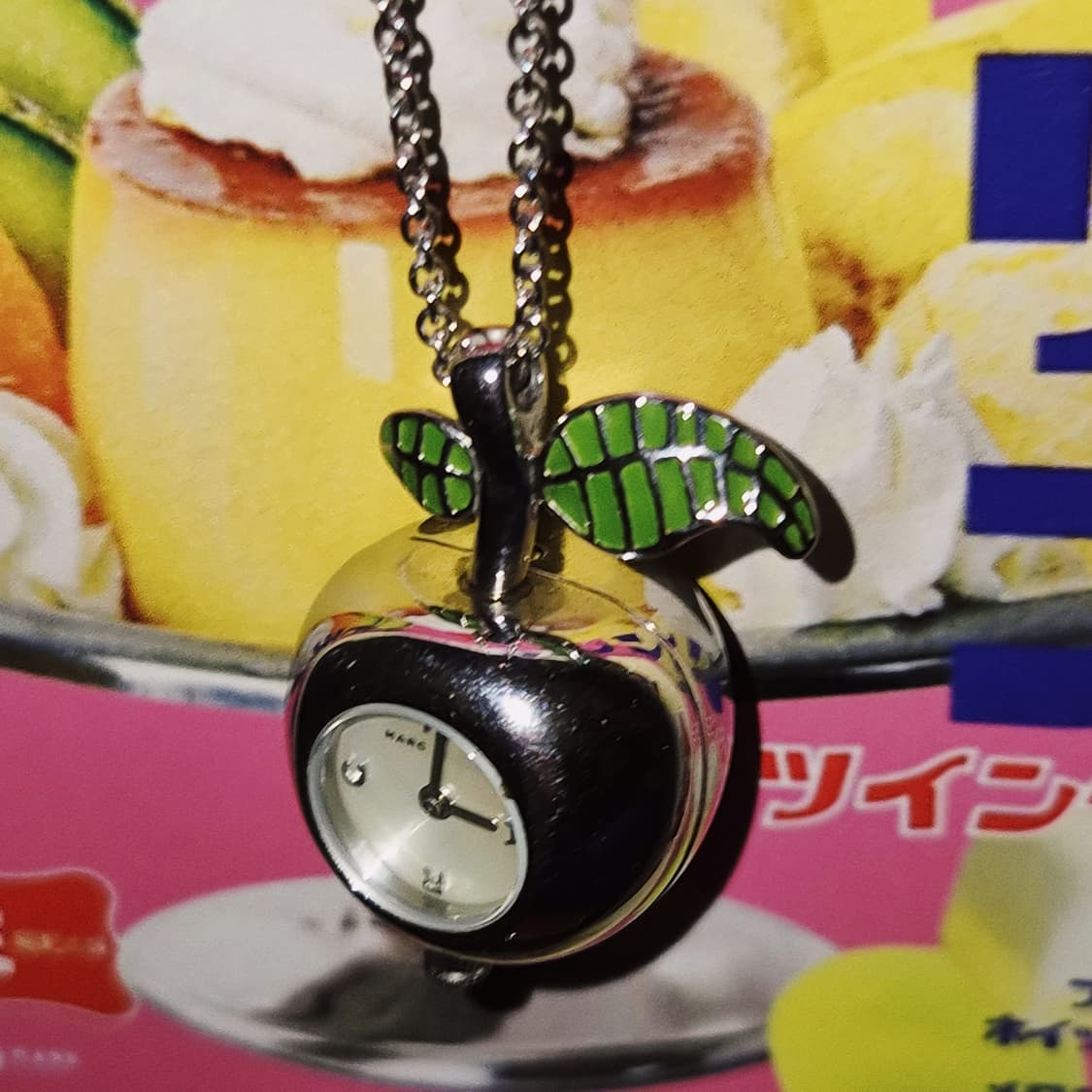 마크제이콥스 아카이브 실버 사과 시계 목걸이 상품이미지9
