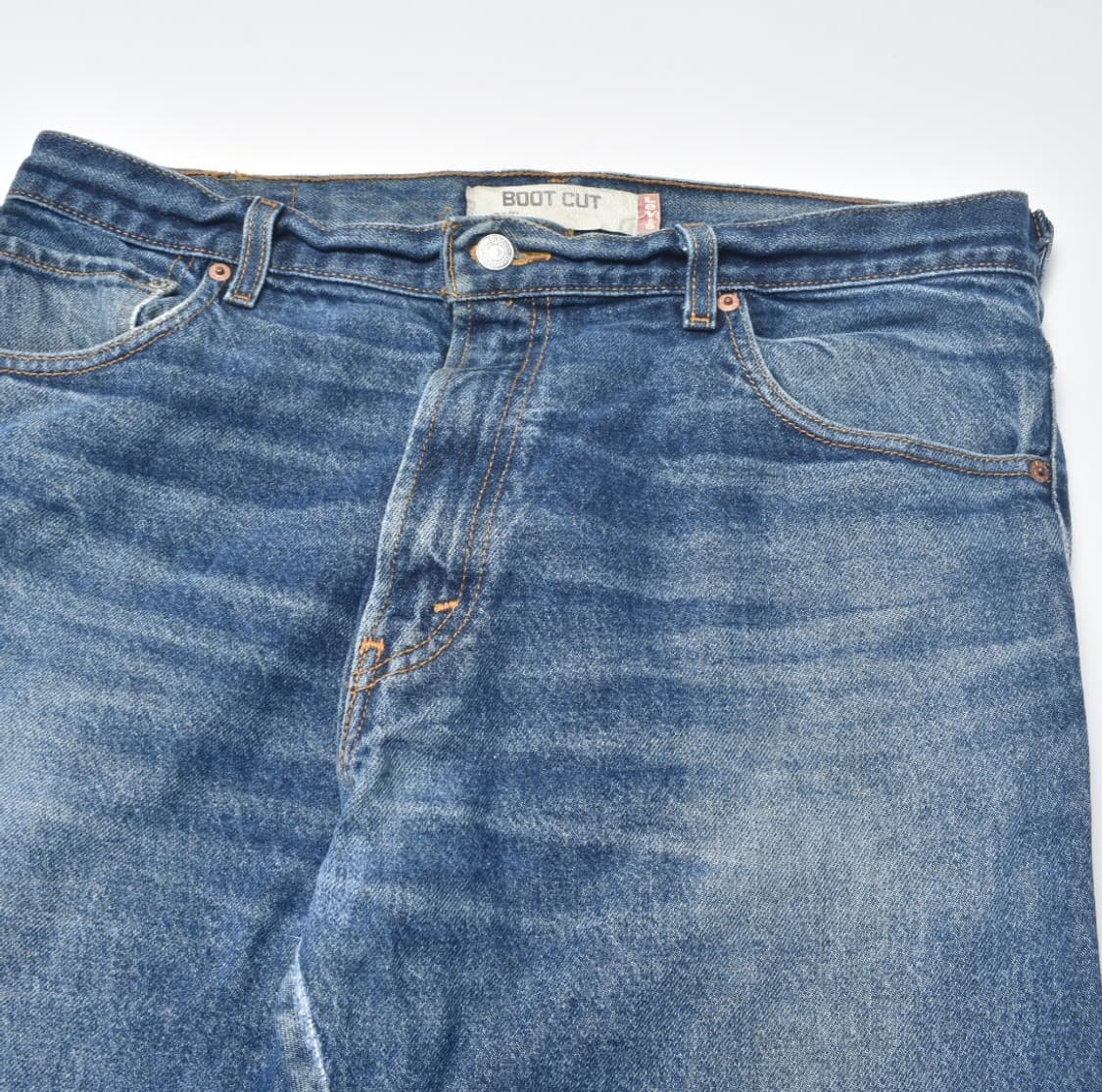 00S 빈티지 리바이스 517 청바지 하드페이드 데님팬츠 N0036 상품이미지6