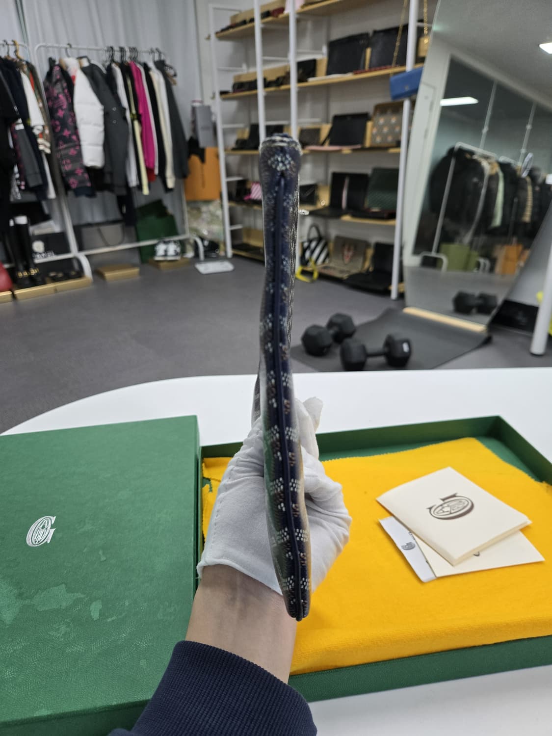 [A급컨디션]고야드 클러치백mm 상품이미지4