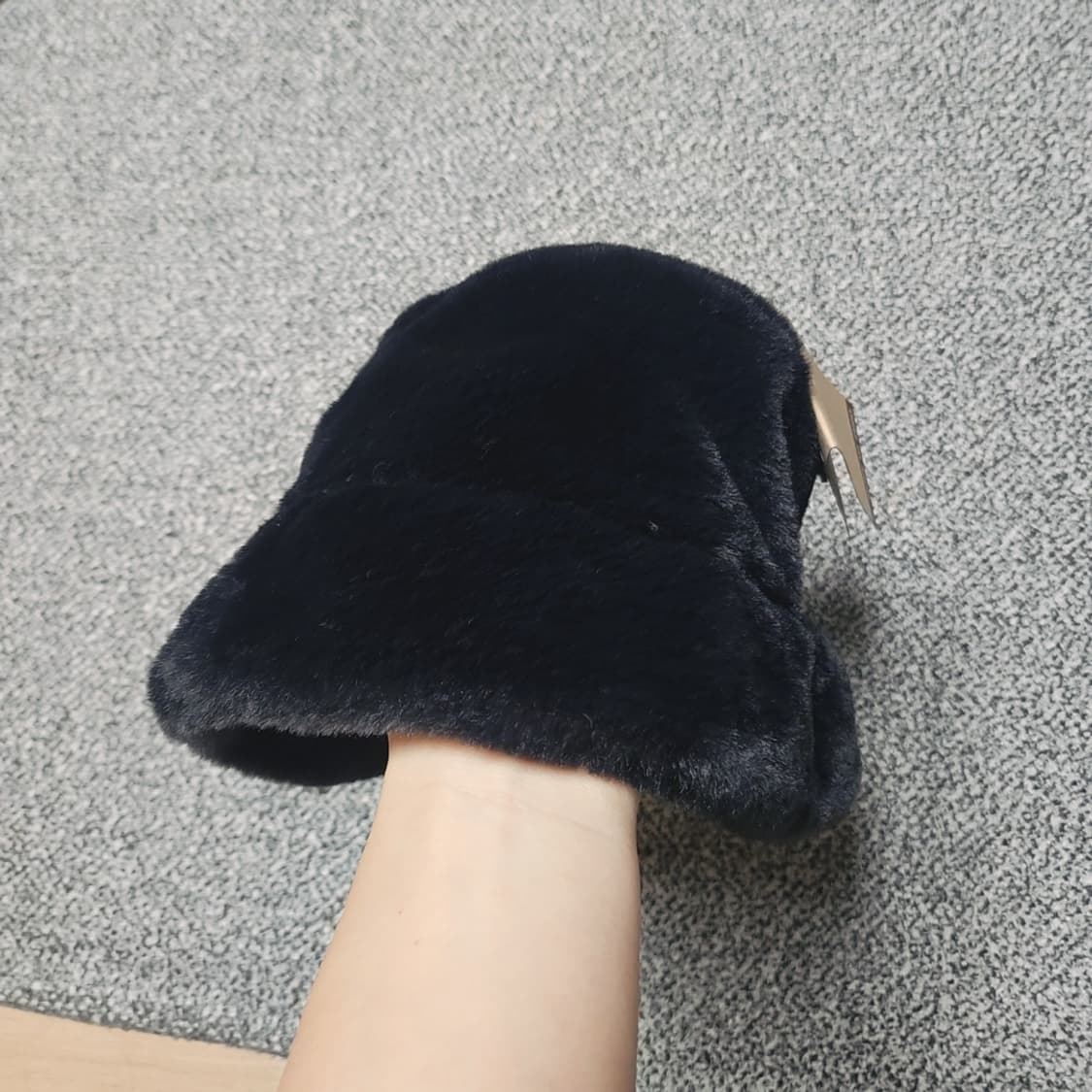 새상품 나이키 U NK Apex 퍼 버킷햇 S 상품이미지2