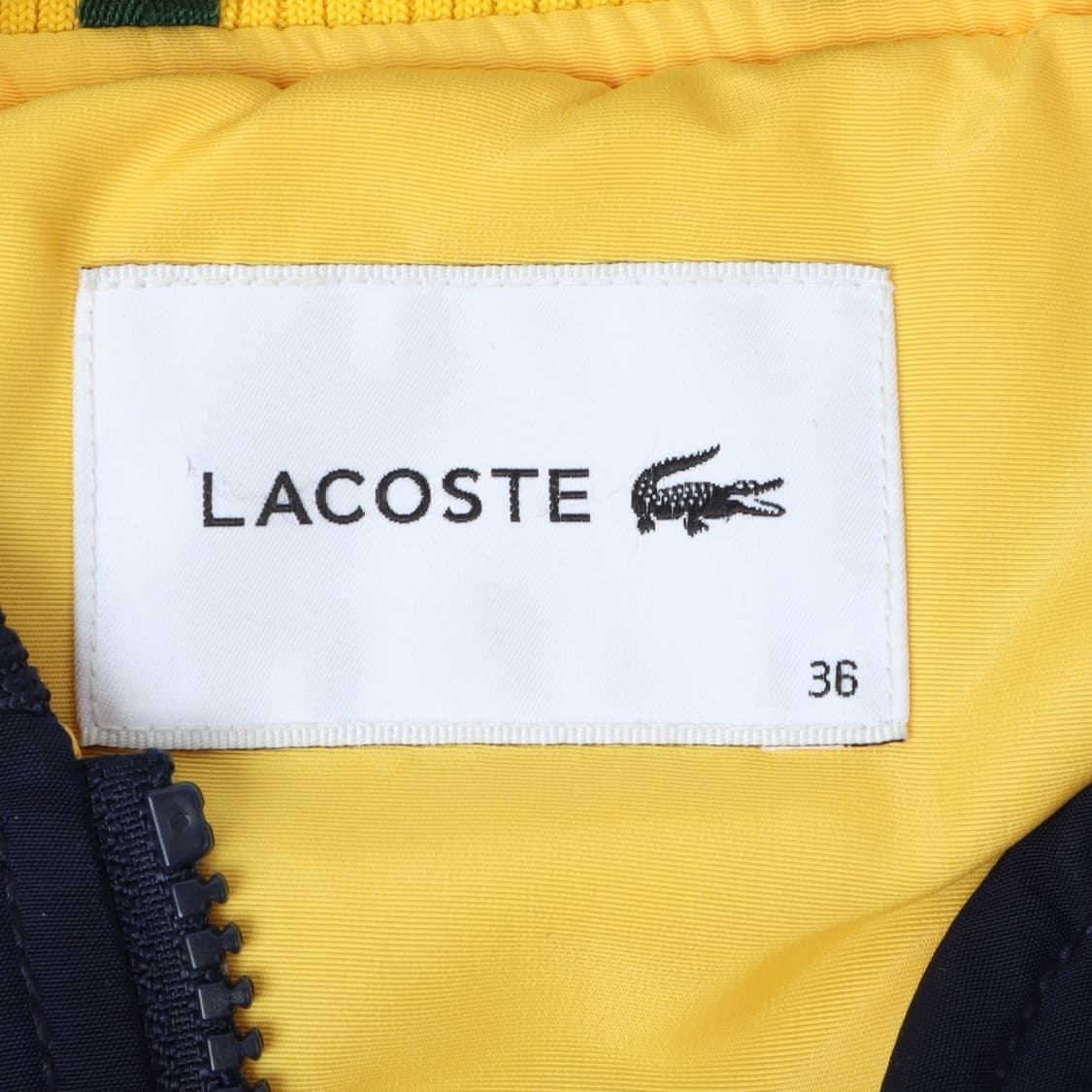 라코스테 우먼스 네이비 봄버 자켓 상품이미지8