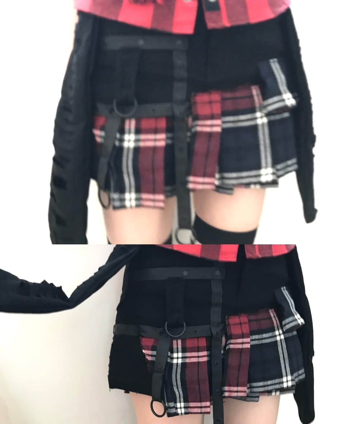 Red school punk B-ear set 🏫🎸 상품이미지9