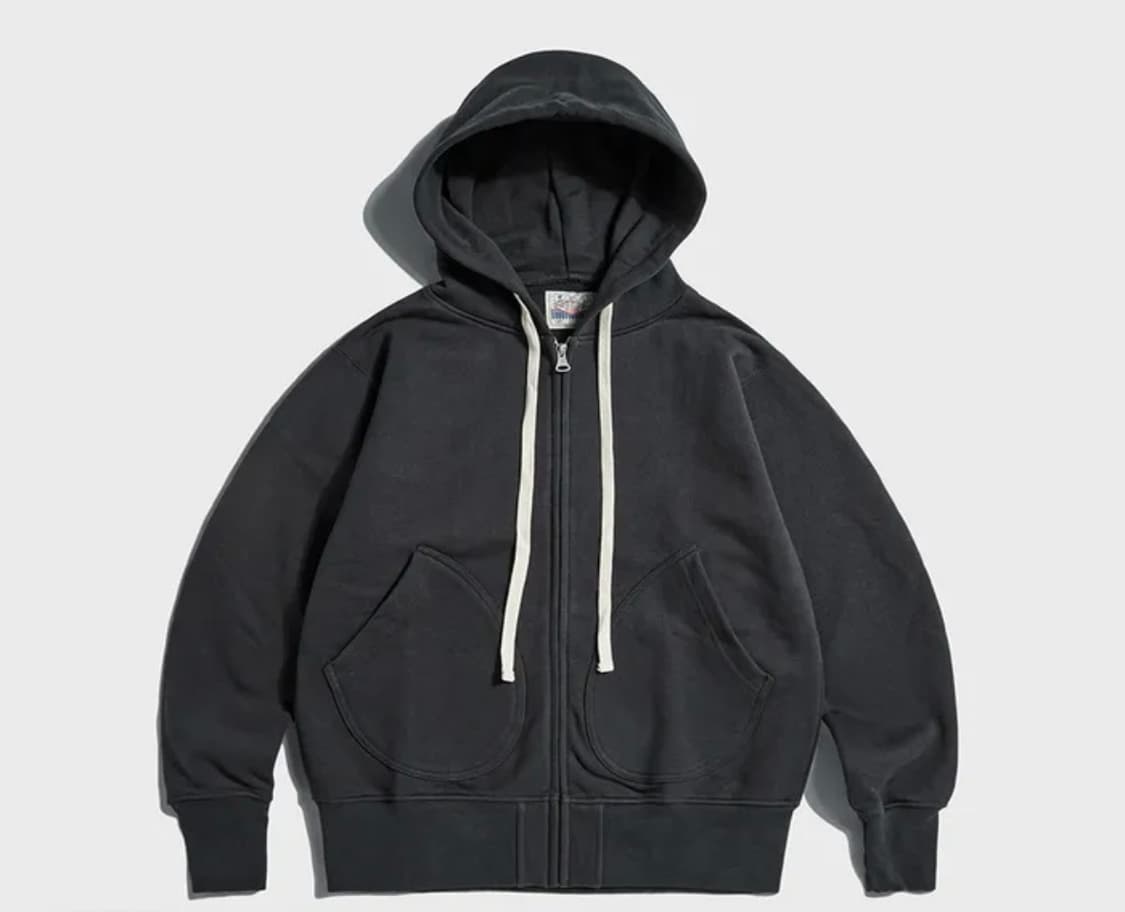 브론슨 투웨이 후드집업 블랙 XXL 상품이미지1