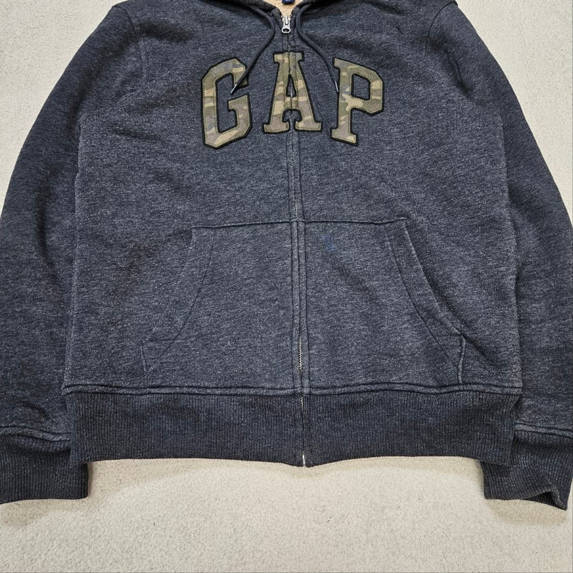 GAP 쉐르파 후드 집업 M 상품이미지3