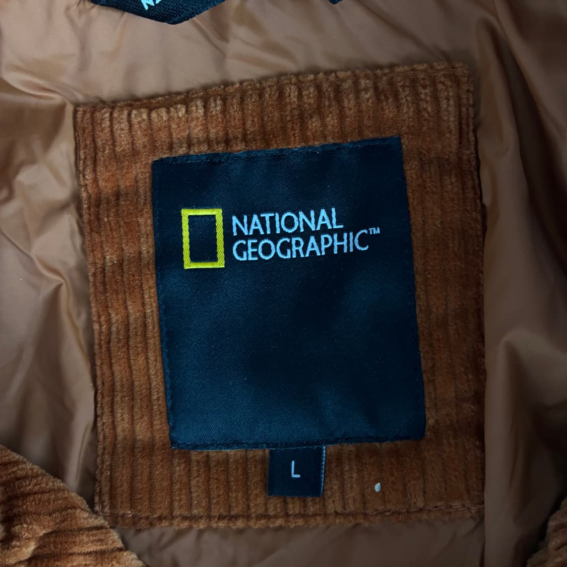 내셔널지오그래픽 오렌지 코듀로이 셔츠 자켓 100 상품이미지3