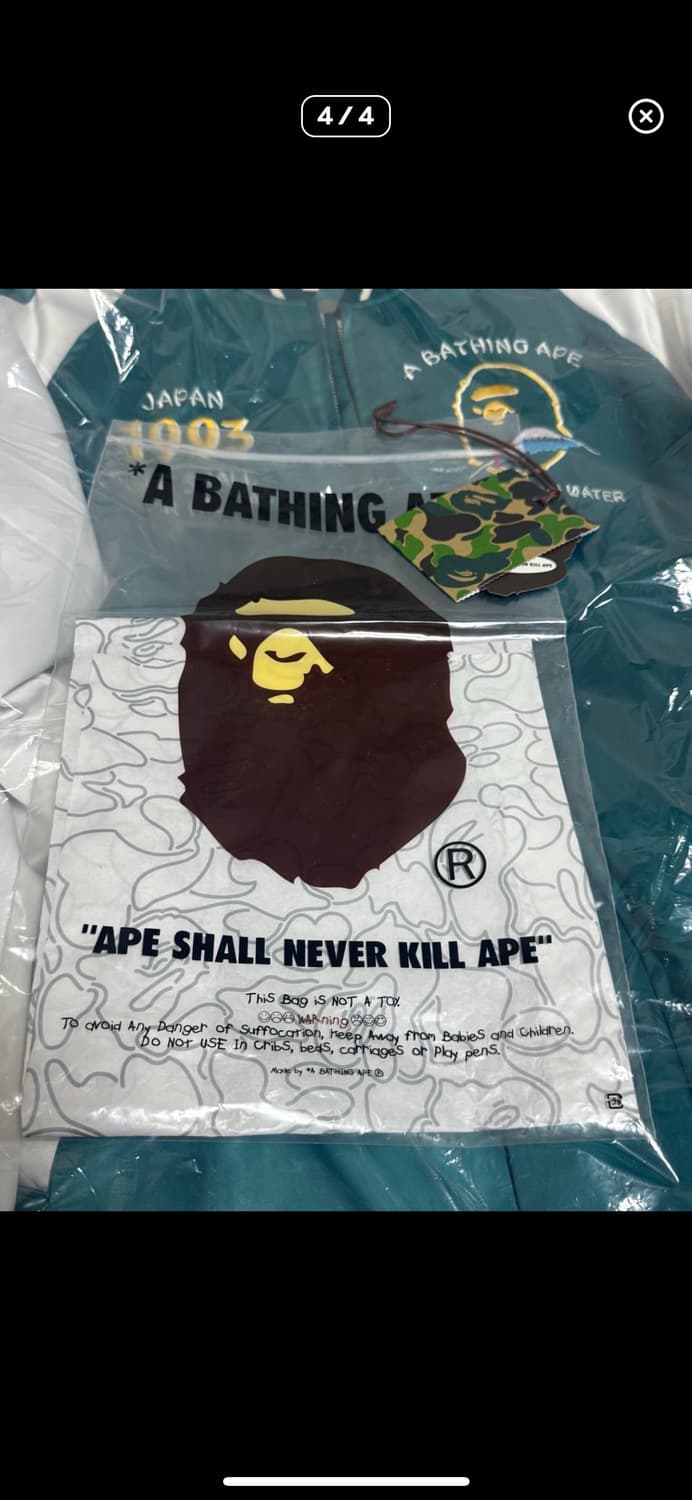 베이프 수베니어 자켓 스카쟌 L 상품이미지4