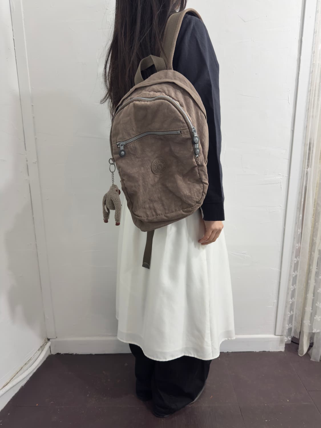 Kipling brown backpack 상품이미지7
