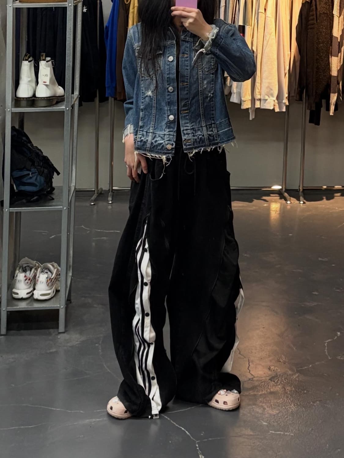 MSGM 디트로이드 디테일 데님 재킷 A2757 상품이미지1