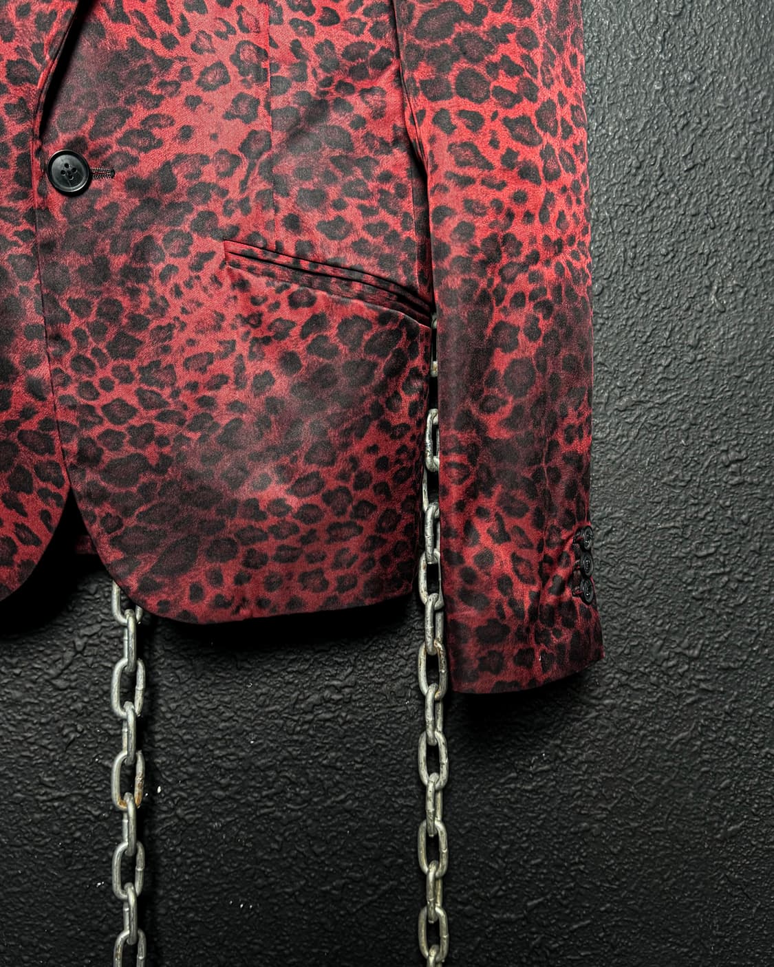 SEANA – Red Leopard Pattern Jacket 상품이미지9