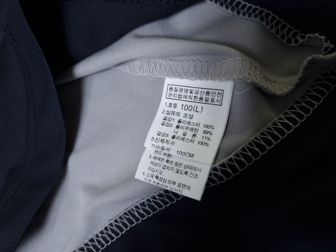 [무료배송][100]노스페이스 남성용 반집업 반팔티 상품이미지8