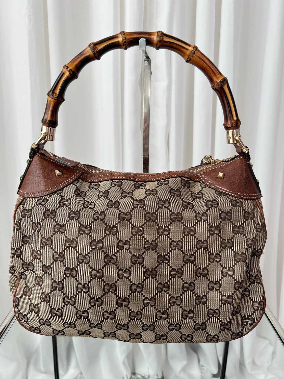 구찌 뱀부 숄더백 상품이미지3