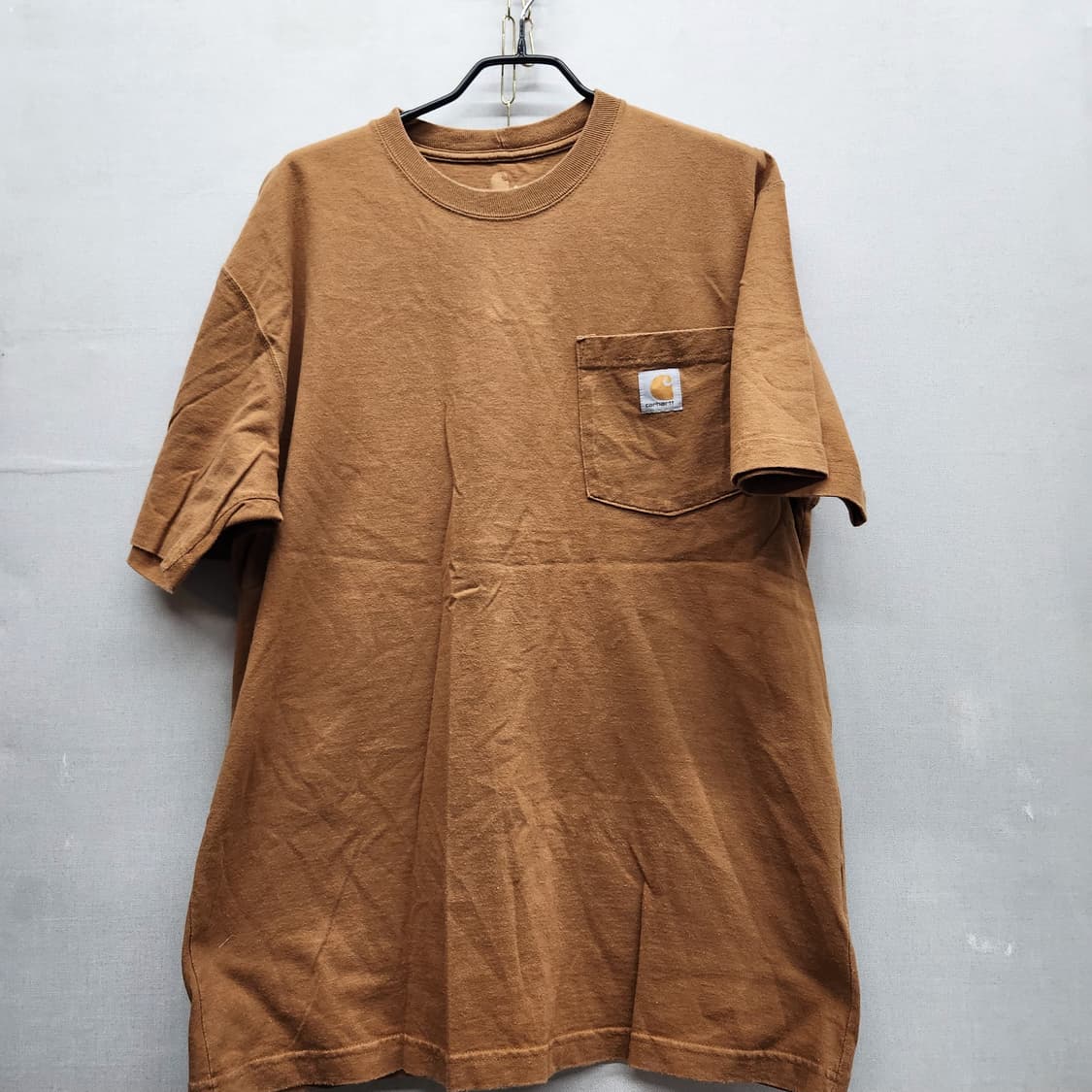 칼하트 원포켓 로고 반팔티 S(L) 상품이미지1