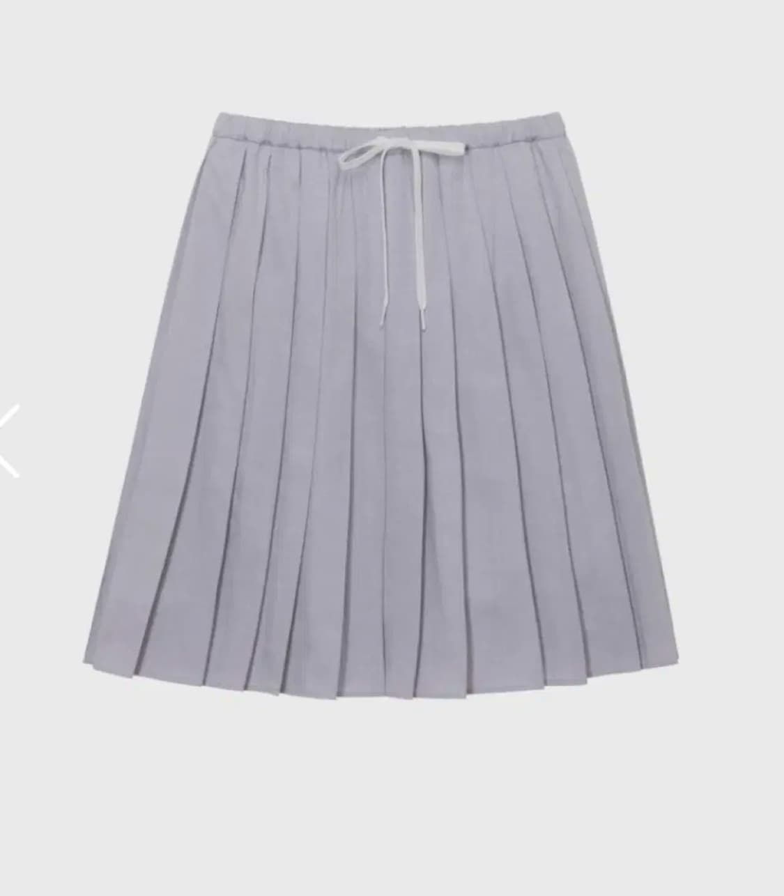 Monoha 모노하 cotton pleated skirt 상품이미지1