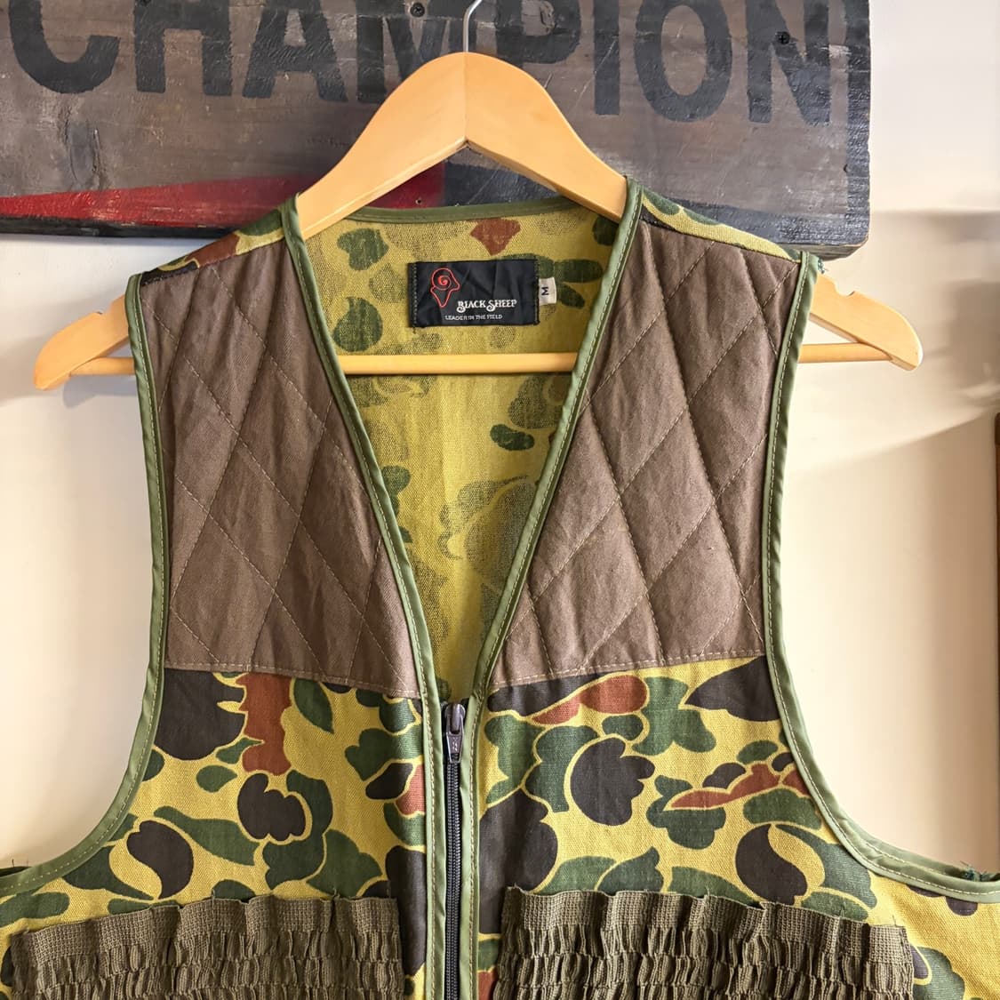 Vintage Duck Camo Hunting Vest 상품이미지2