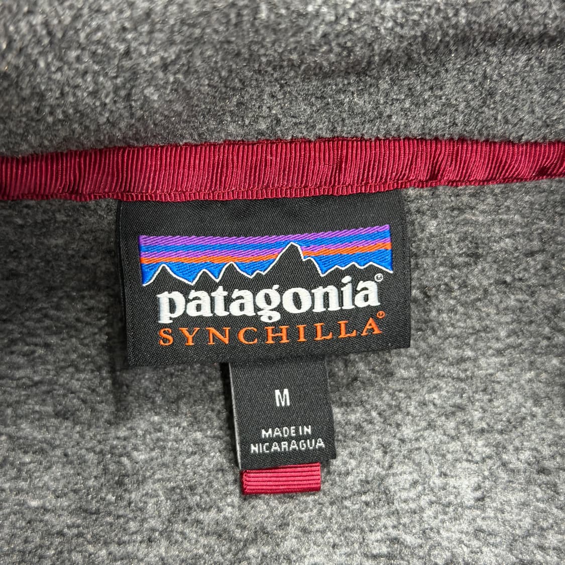파타고니아 라이트웨이트 신칠라 스냅티 플리스 풀오버 니켈 블루 M 상품이미지4