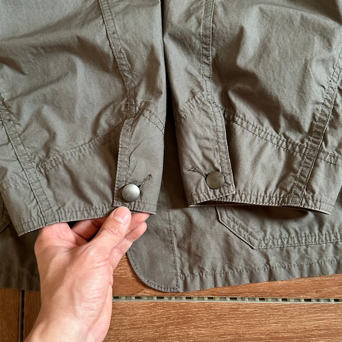 Uniqlo u olive shirts jacket 상품이미지6