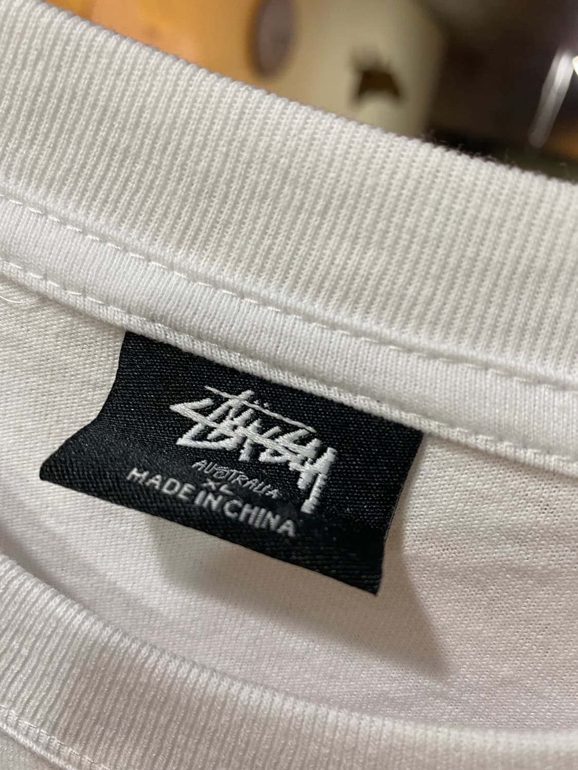 stussy 스투시 일러스트 프린팅 라운드 XL 상품이미지4