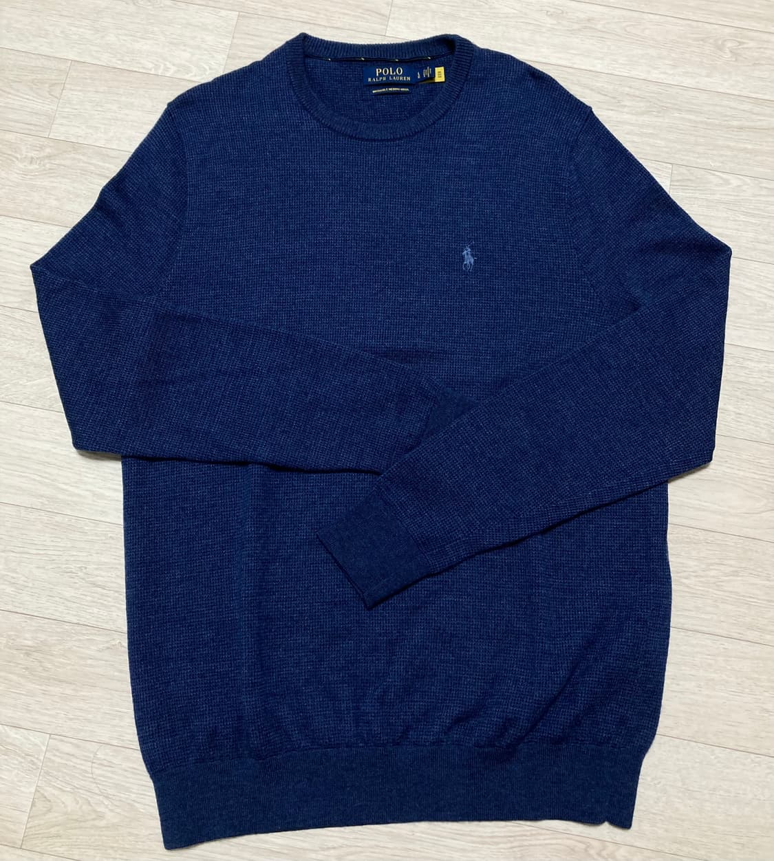 폴로 울 크루넥 니트 L(100)판매 상품이미지3