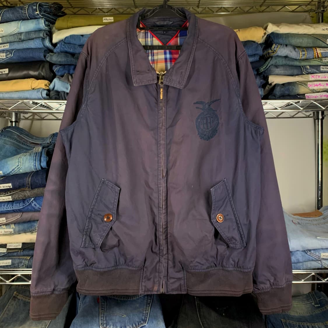 [M] 타미 힐피거 헤링턴 재킷 상품이미지2