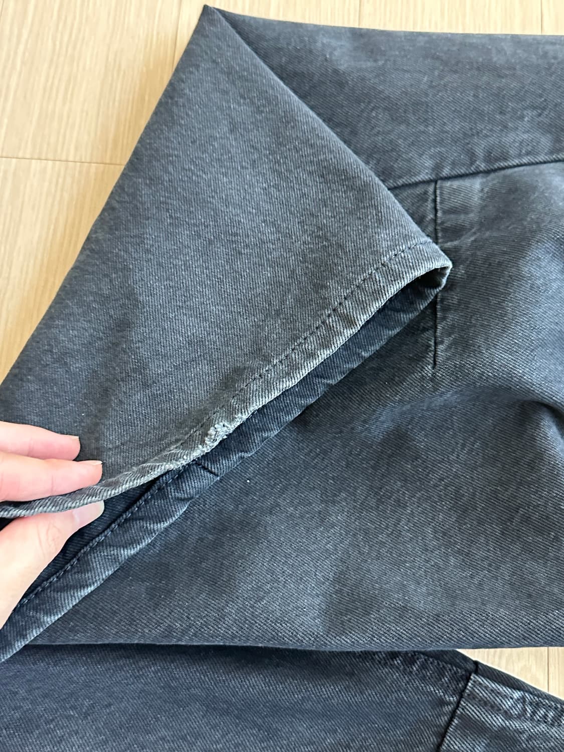 999휴머니티 AV 플리츠 다이드 게임 팬츠 팝니다(L) 상품이미지3