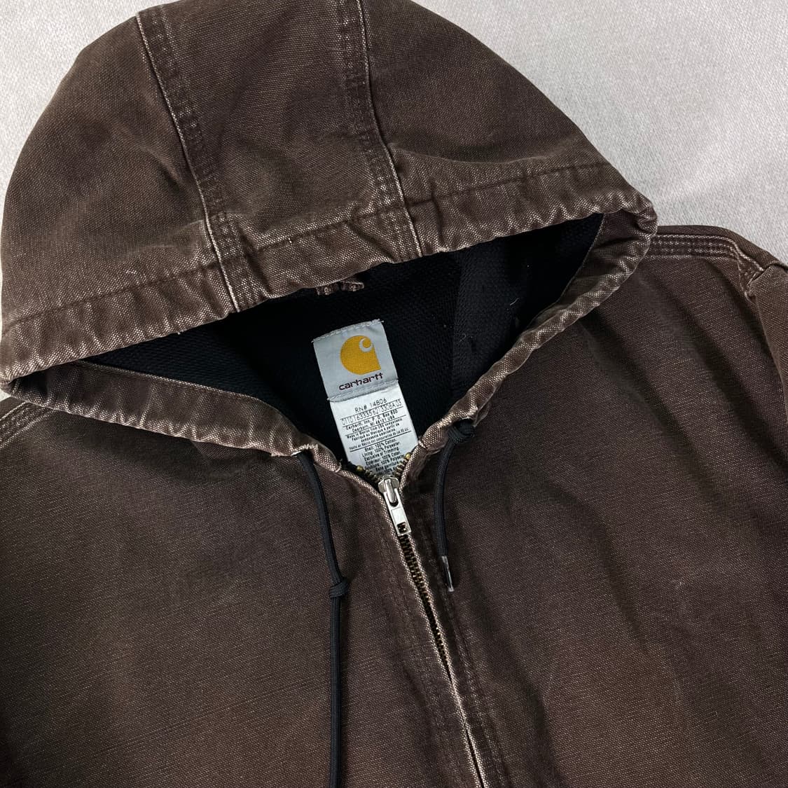 105 칼하트 j25 다크브라운 워크자켓 상품이미지2