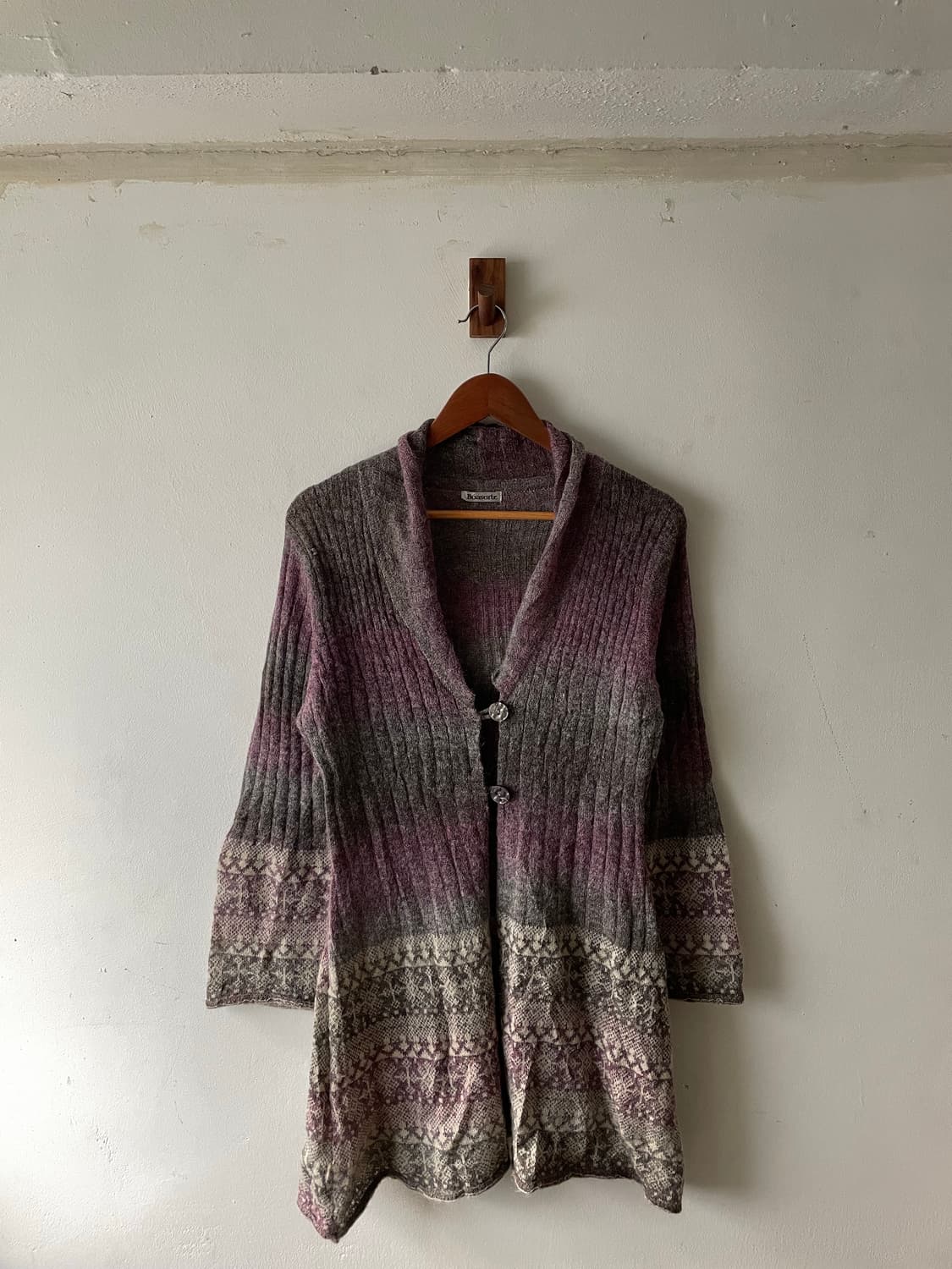 JPN Vintage Wool Knit Cardigan 상품이미지1