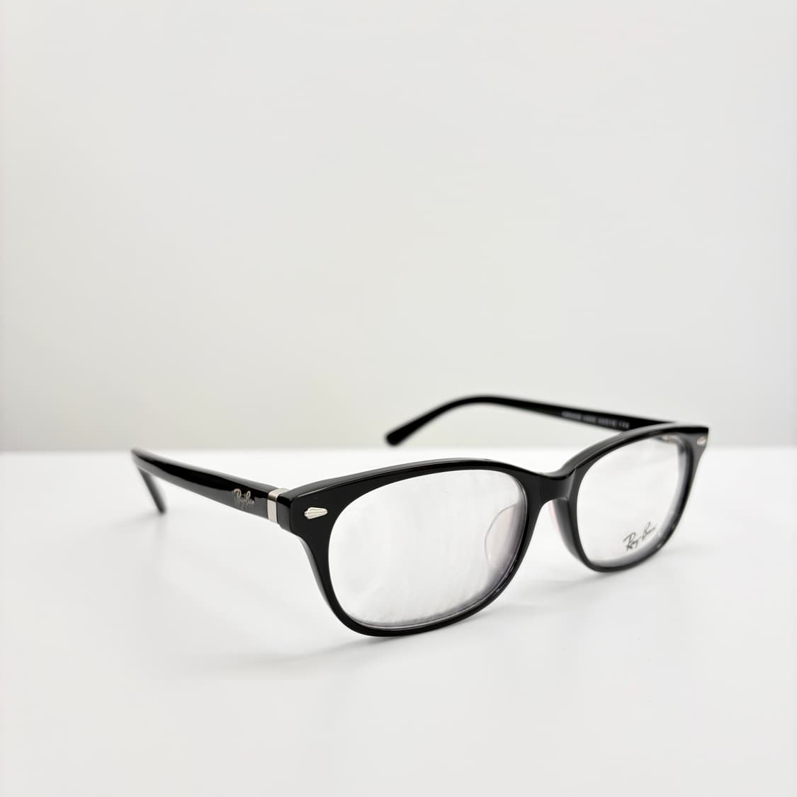 RAYBAN 레이밴 블랙 스퀘어 뿔테 상품이미지2