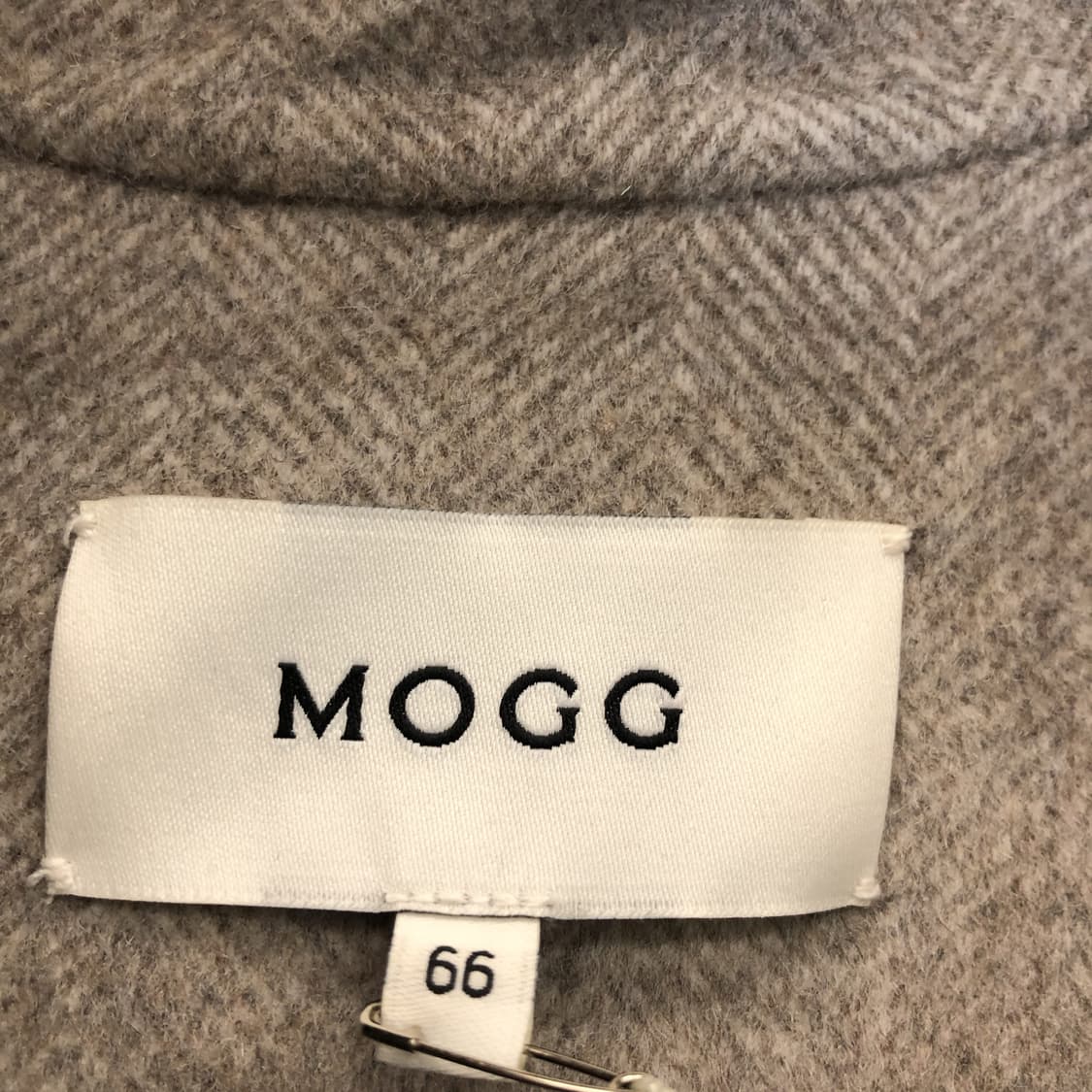 MOGG (새상품) 핸드메이드 울코트 66  상품이미지5