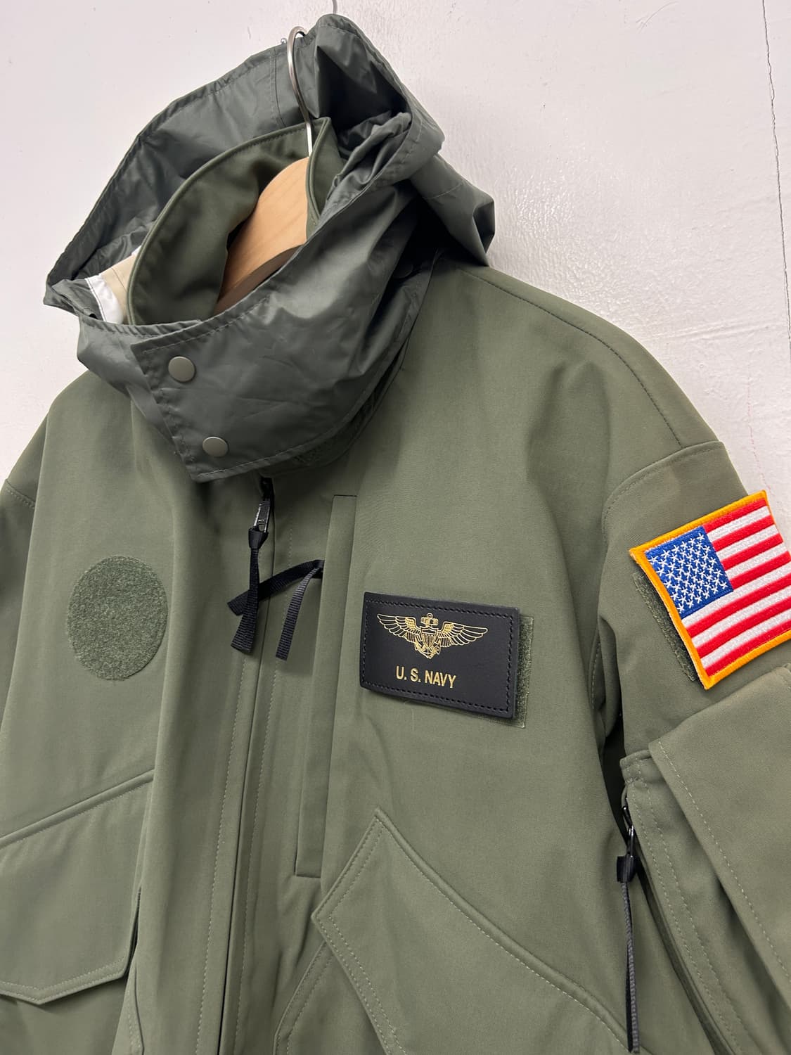 SESSLER MFG 미해군 워터프루프 항공자켓 상품이미지4