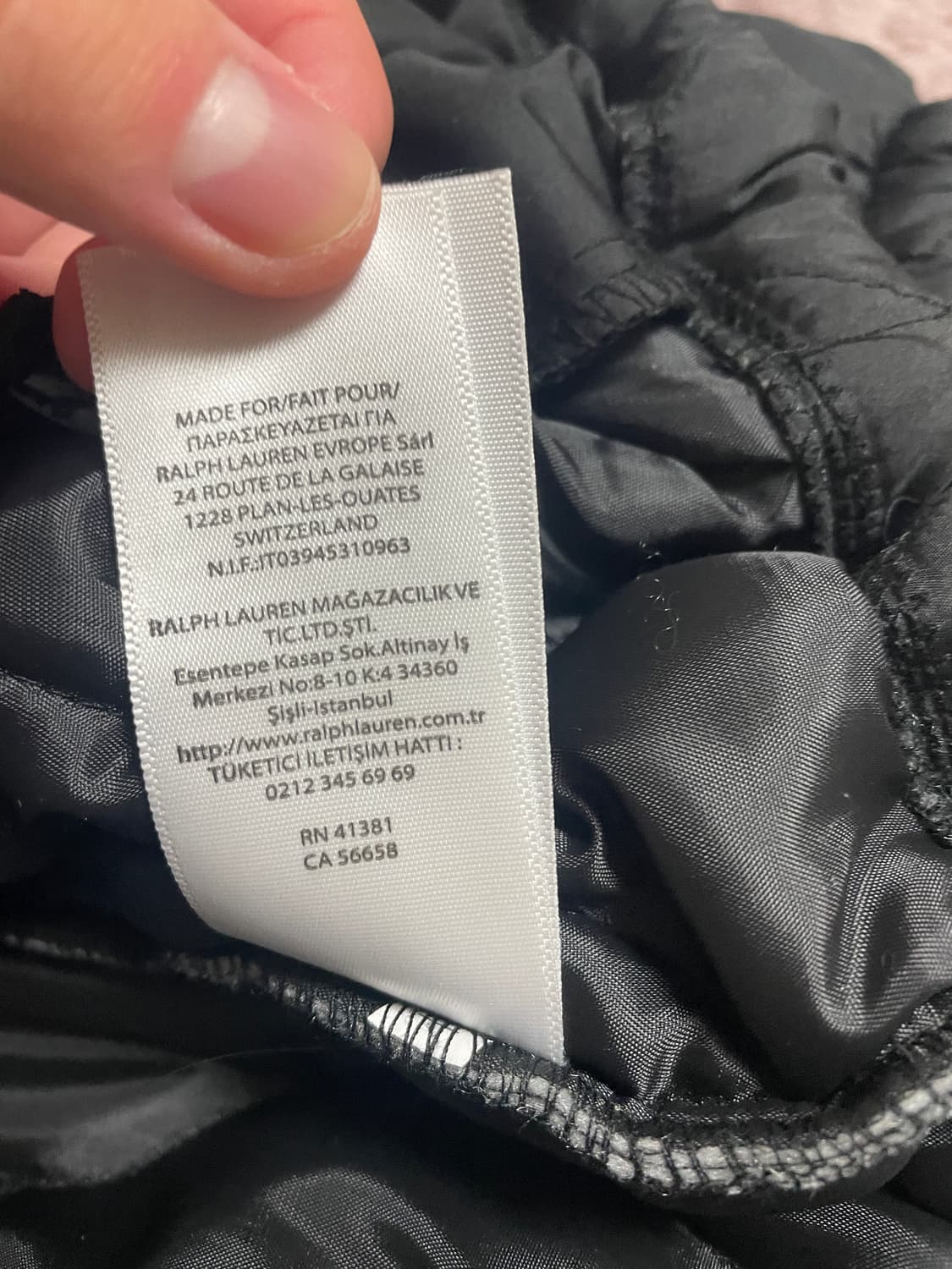 폴로 랄프로렌 한정판 경량패딩 L 상품이미지5