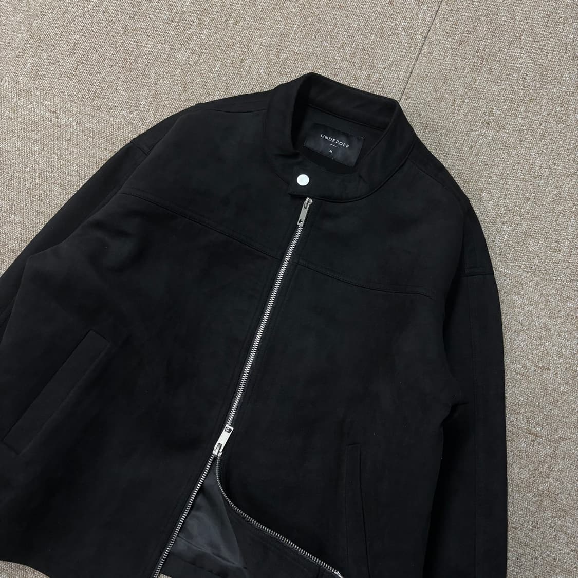  언더오프 스웨이드 헤링턴 자켓 상품이미지3