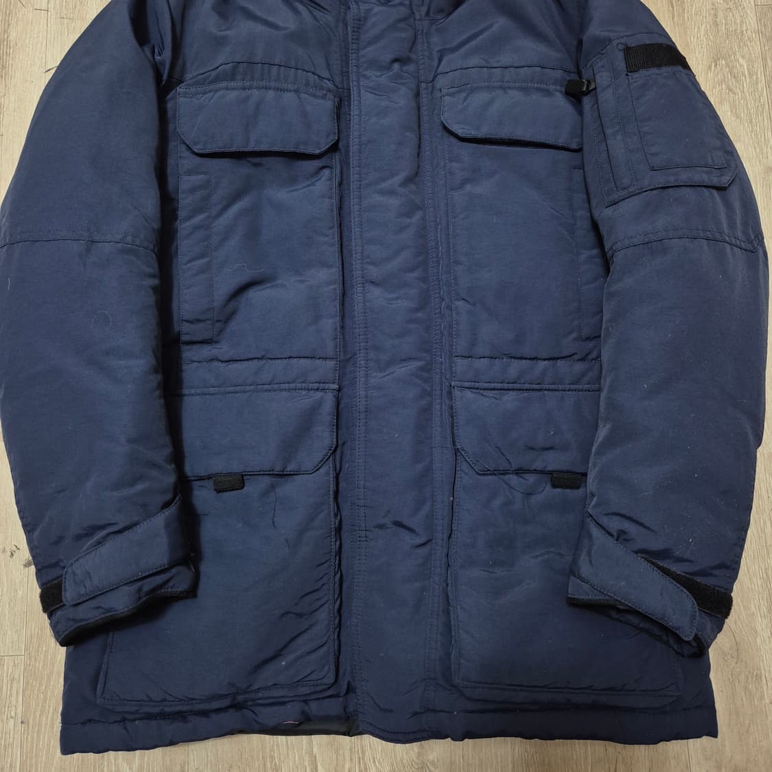 탑텐 아크틱 익스퍼트 덕다운 라쿤퍼후드 패딩 점퍼 L(100) 상품이미지3