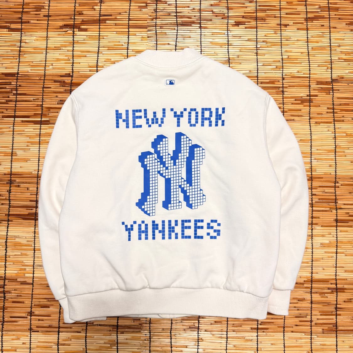 MLB 화이트 양키스 신슐레이트 바시티 자켓 L 상품이미지1
