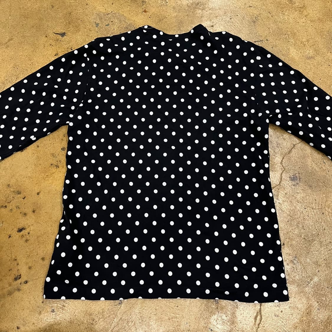 꼼데가르송 도트 롱슬리브  상품이미지4