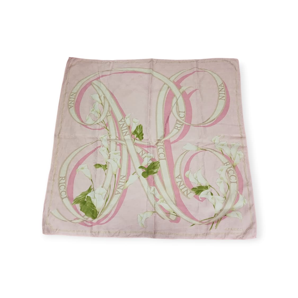 니나리치 카라 실크 스카프 상품이미지2