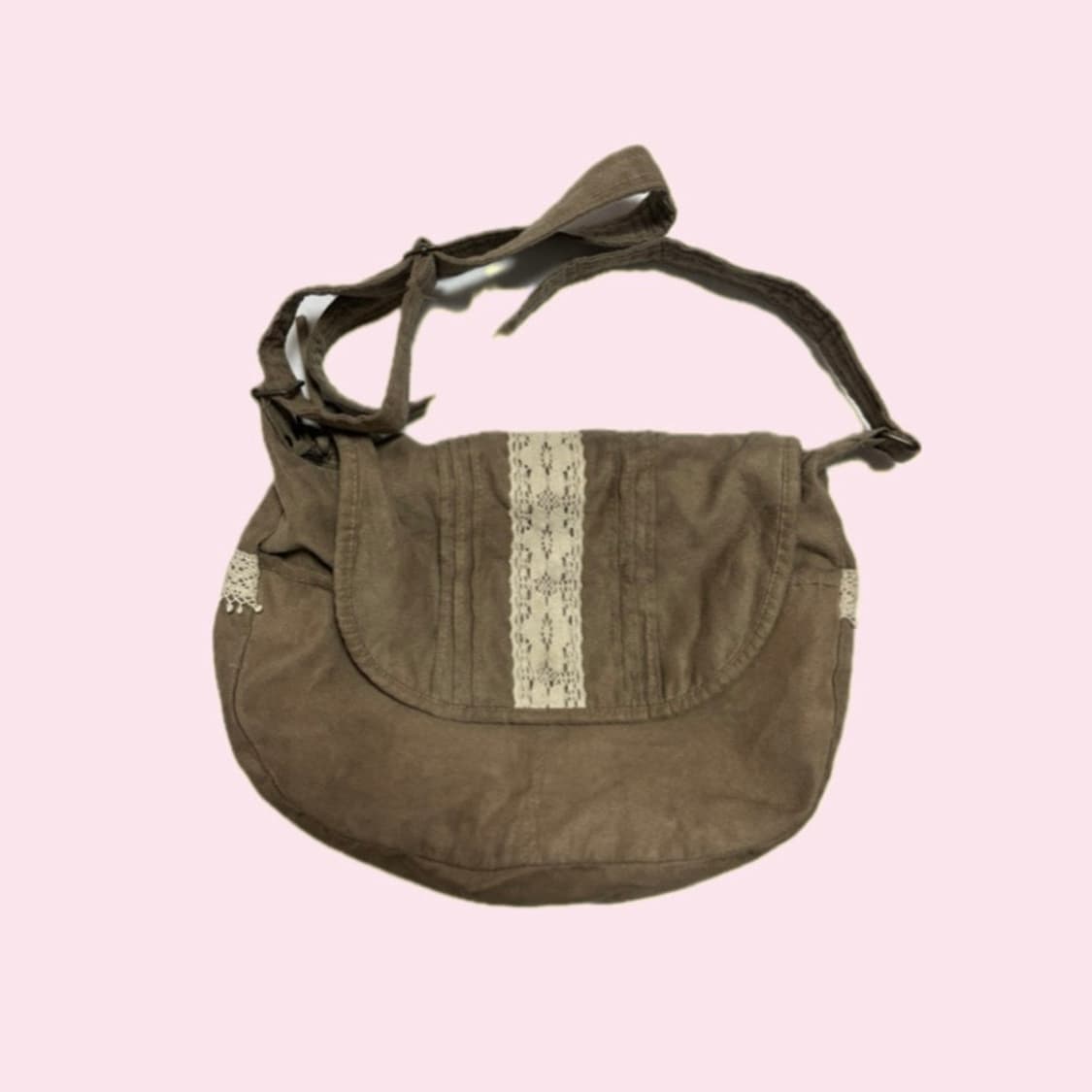 모리걸 레이스 크로스백 상품이미지1