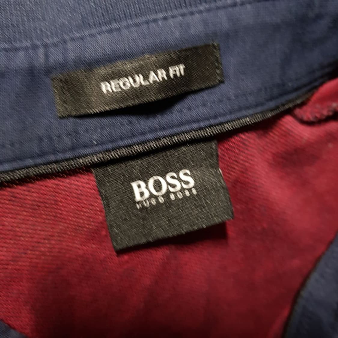 XL / 명품 휴고보스 / 버건디 긴팔셔츠 / 토골 상품이미지4