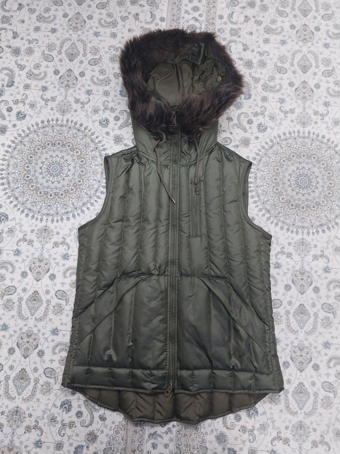 폴로 랄프로렌 후드퍼 오리털 패딩 조끼 M (66까지) 상품이미지1