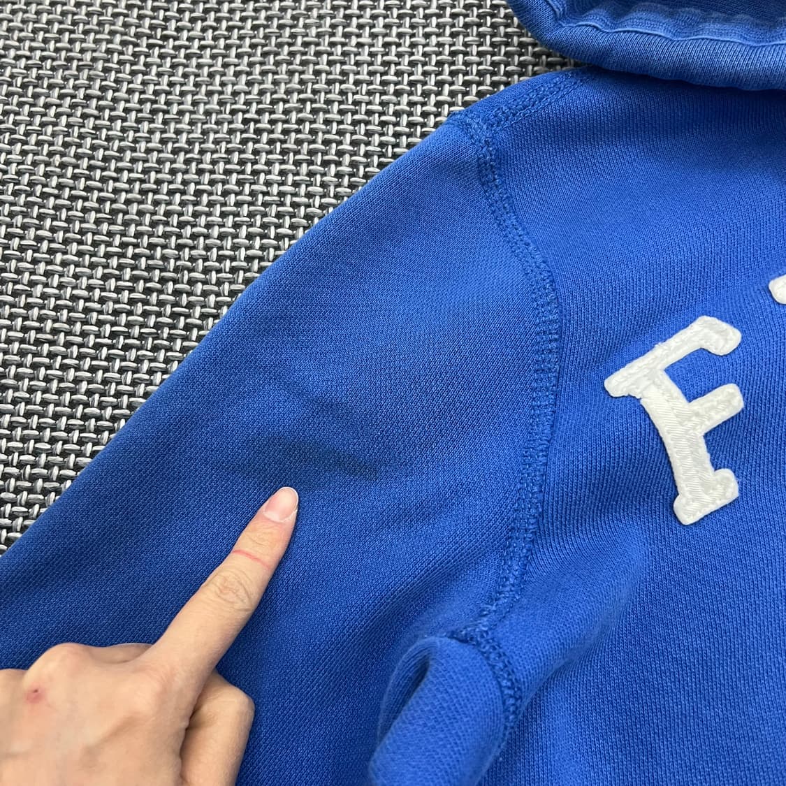 아베크롬비 블루 후드집업 상품이미지4